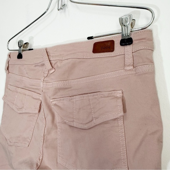 Joie Women’s Park Cargo Pants, Blush Pink size 29 Y2K 90s Skinny - Picture 3 of 5